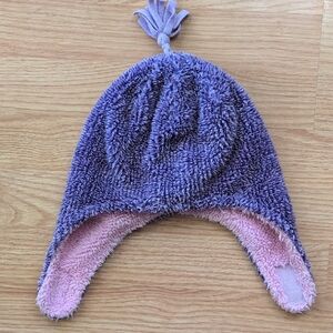 Purple and Pink Kids Winter Hat